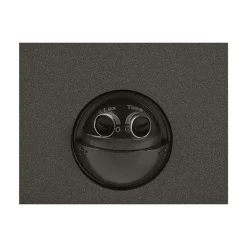 SLV Grafit buitenwandlamp, hoekig, met sensor