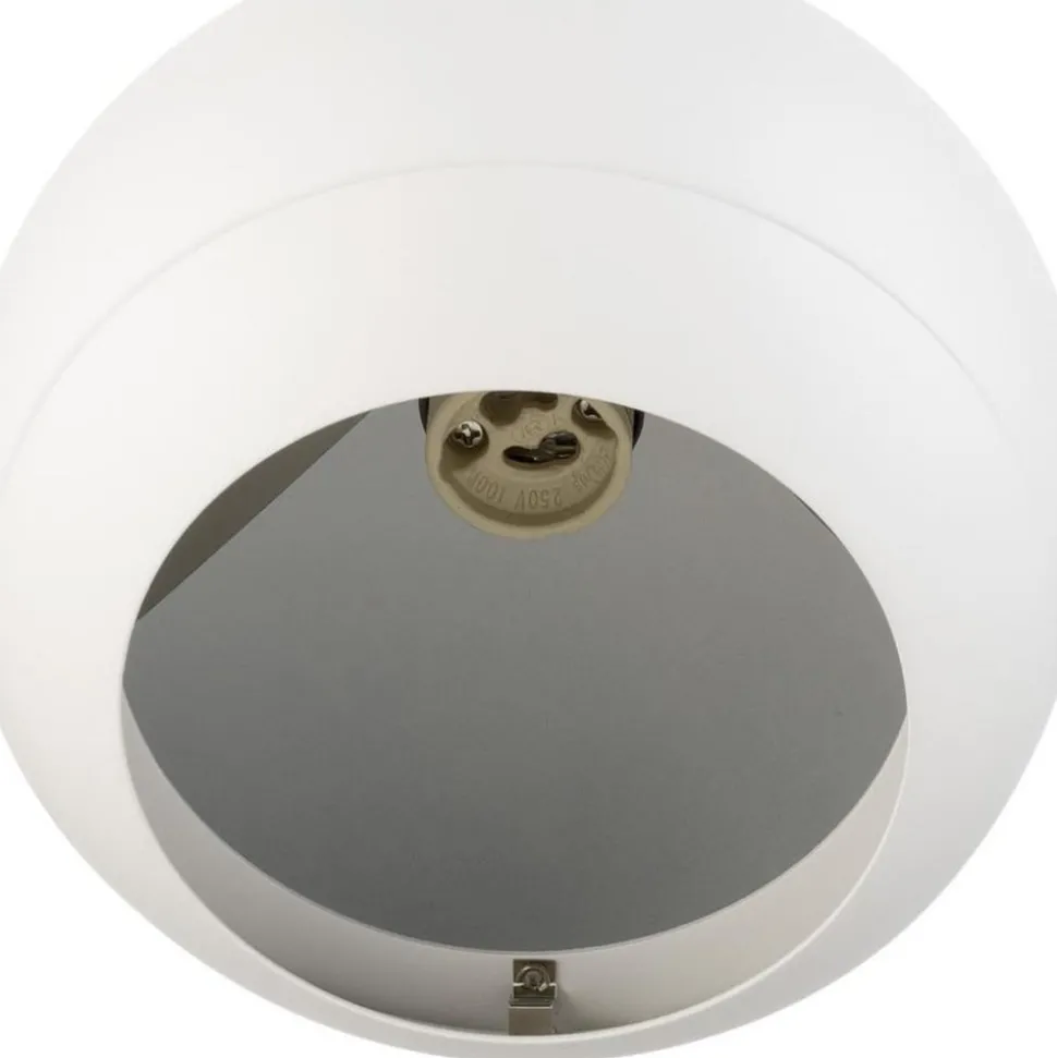 SLV hanglamp Light Eye 150, wit, Ø 15 cm, metaal