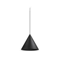SLV hanglamp Magico, Ø 38 cm, zwart mat, metaal