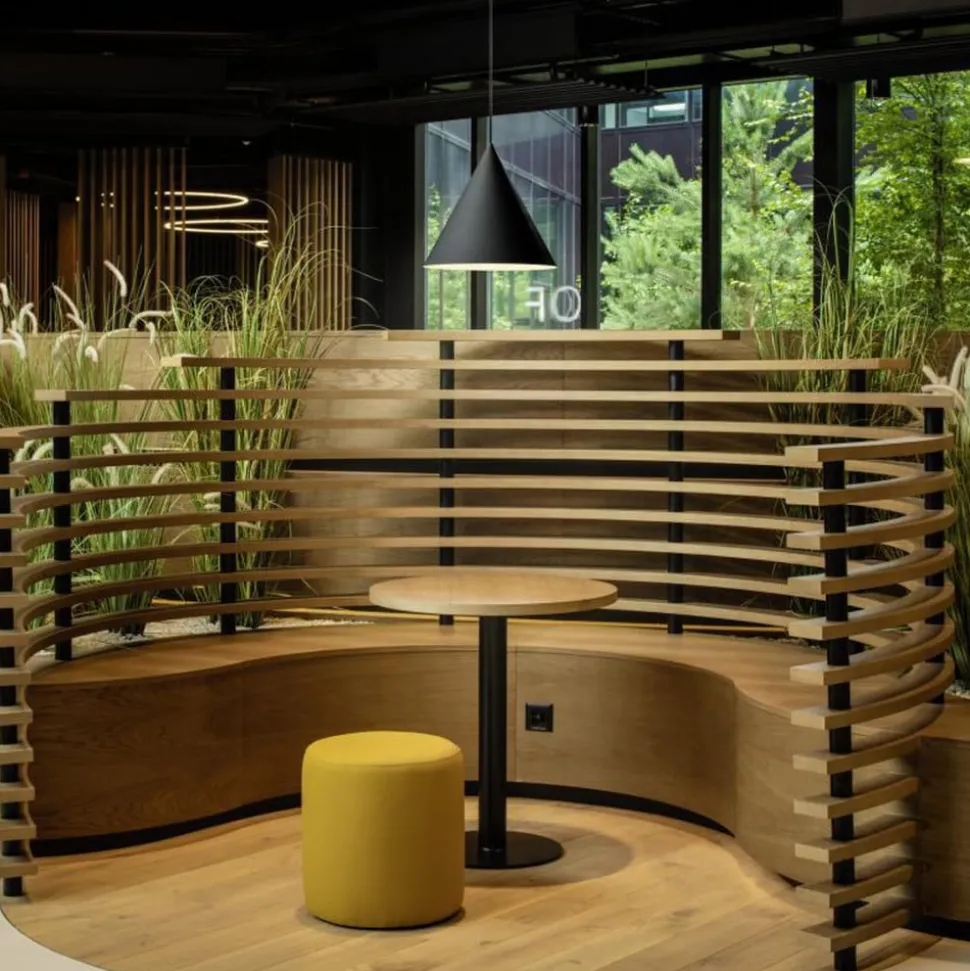 SLV hanglamp Magico, Ø 38 cm, zwart mat, metaal