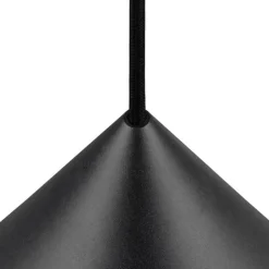 SLV hanglamp Magico, Ø 38 cm, zwart/goudkleurig, metaal