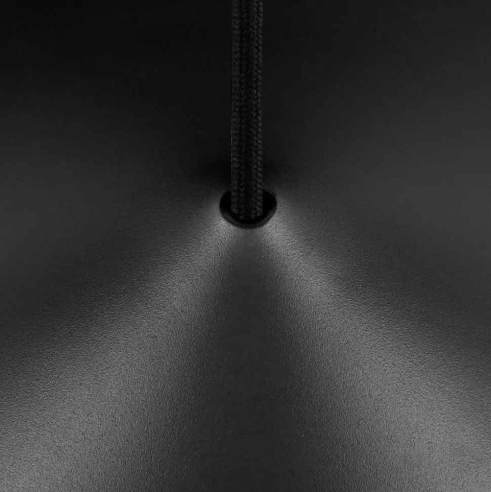 SLV hanglamp Magico, Ø 55 cm, zwart mat, metaal