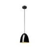 SLV hanglamp Para Cone, Ø 20 cm, zwart/goudkleurig
