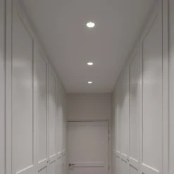 SLV Hoorn inbouwlamp, QPAR51, wit, aluminium, Ø 10,5 cm