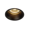 SLV Horn inbouwspot GU10, mat zwart
