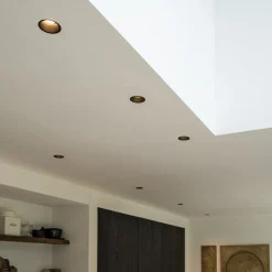 SLV Horn O inbouwlamp zwart