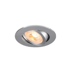 SLV Inbouw plafondlamp New Tria, aluminium, aluminium, Ø 8,2 cm