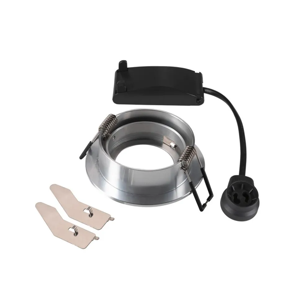 SLV Inbouw plafondlamp New Tria, aluminium, aluminium, Ø 8,2 cm