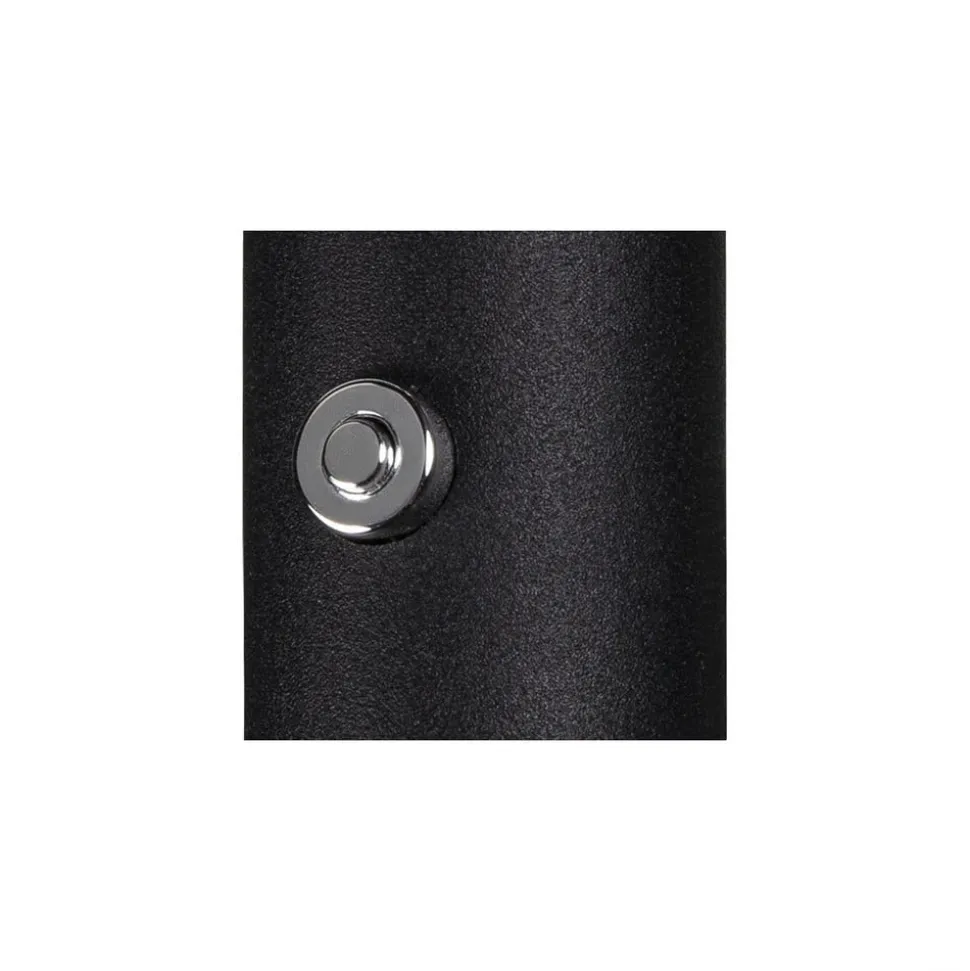 SLV Karpo Goose LED wandlamp, dimbaar, zwart