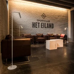 SLV Karpo LED vloerlamp, met dimmer, wit