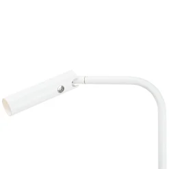 SLV Karpo LED vloerlamp, met dimmer, wit