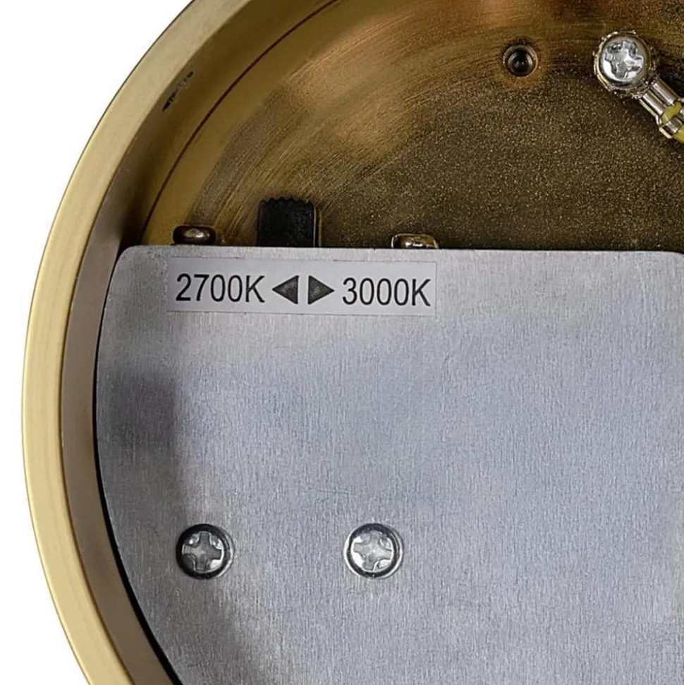 SLV LED hanglamp Quimera, messingkleurig, Ø 8 cm, CCT