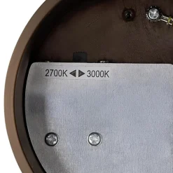 SLV LED hanglamp Quimera, koperkleurig, Ø 8 cm, CCT