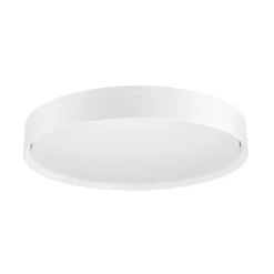 SLV LED plafondlamp Decona, Ø 42 cm, wit, metaal, CCT