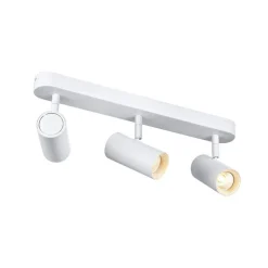 SLV LED plafondspot Noblo, 2.700 K, wit, lengte 40 cm