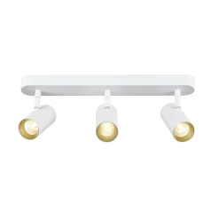 SLV LED plafondspot Noblo, 2.700 K, wit, lengte 40 cm