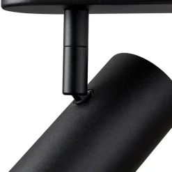 SLV LED plafondspot Noblo, 3.000 K, zwart, lengte 40 cm