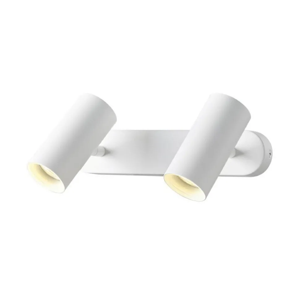 SLV LED plafondspot Noblo, lengte 24 cm, metaal, 2-lamps.