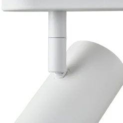 SLV LED plafondspot Noblo, lengte 24 cm, metaal, 2-lamps.