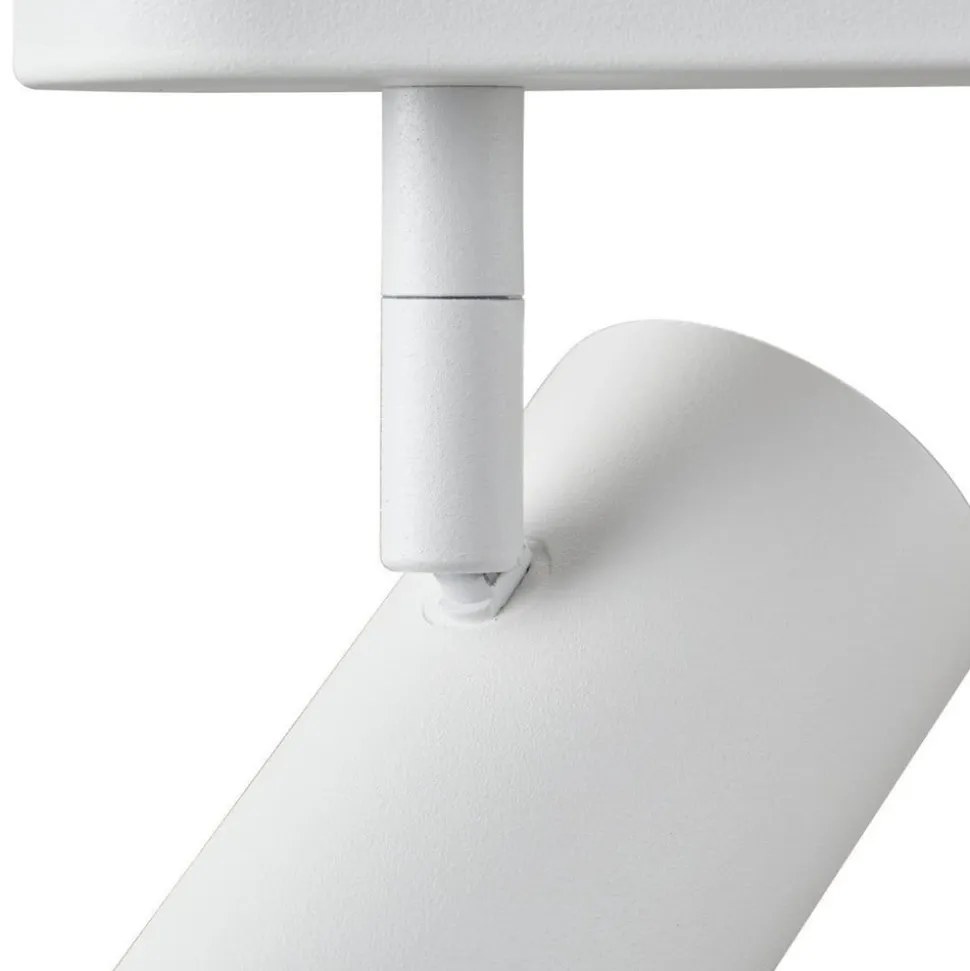 SLV LED plafondspot Noblo, lengte 24 cm, metaal, 2-lamps.