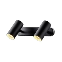 SLV LED plafondspot Noblo, zwart, 3.000 K, lengte 24 cm