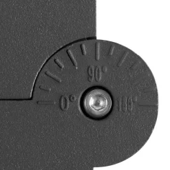 SLV LED tuinpadverlichting S-Cube 75, antraciet, aluminium, hoogte 75 cm