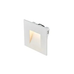 SLV LED wand inbouwlamp Mobala, wit, aluminium, 3.000 K