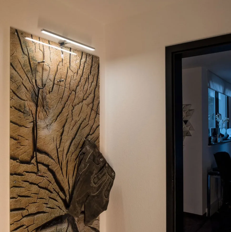 SLV LED wandlamp KLEMME breedte 50cm chroom