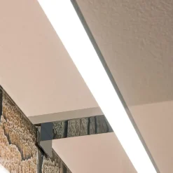 SLV LED wandlamp KLEMME breedte 50cm chroom