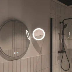 SLV Maganda LED wandspiegel rond justeerbaar CCT