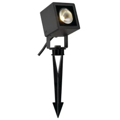 SLV Nautilus 10 prikspot, hoekig, antraciet