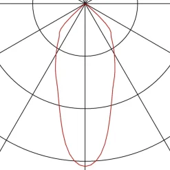 SLV Nautilus 10 prikspot, hoekig, antraciet
