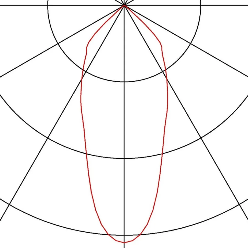 SLV Nautilus 10 prikspot, hoekig, antraciet
