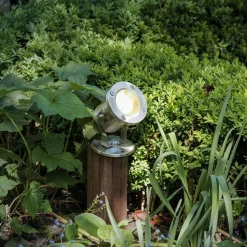 SLV Nautilus buitenspot, roestvrij staal