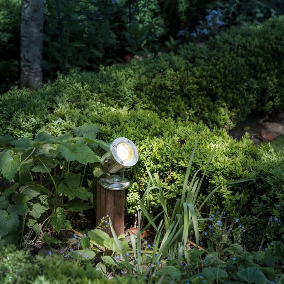 SLV Nautilus buitenspot, roestvrij staal