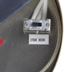 SLV One 60 LED hanglamp, CCT, messing, Ø 60 cm