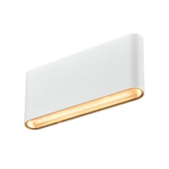 SLV Ovale buitenwandlamp Up/Down CCT 17,5cm wit