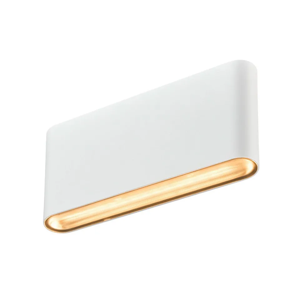 SLV Ovale buitenwandlamp Up/Down CCT 17,5cm wit