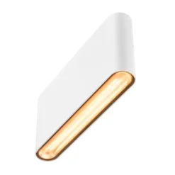 SLV Ovale buitenwandlamp Up/Down CCT 17,5cm wit