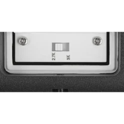 SLV Ovale buitenwandlamp Up/Down CCT 13,5cm zwart