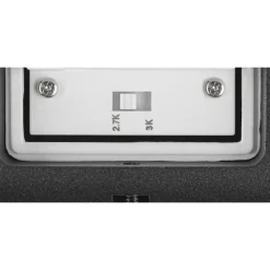 SLV Ovale buitenwandlamp Up/Down CCT 17,5cm zwart