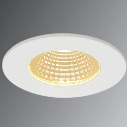 SLV Patta-I LED inbouwlamp, rond, mat wit