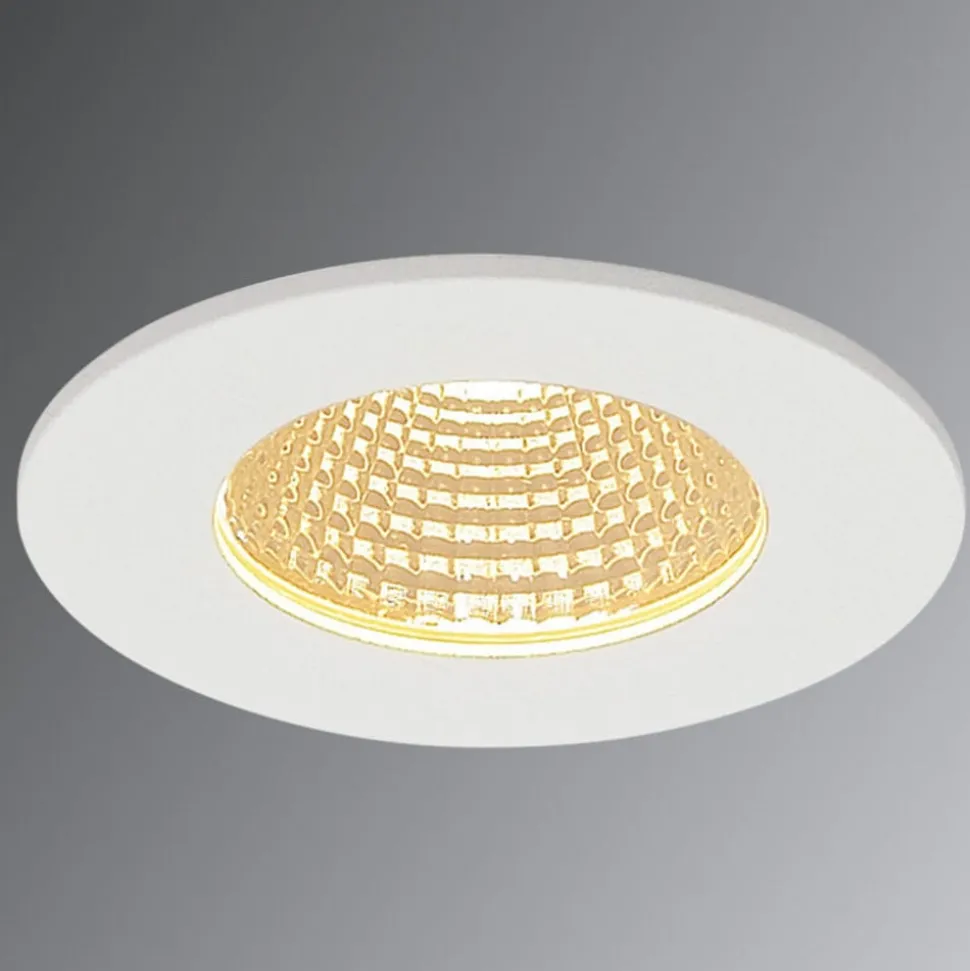 SLV Patta-I LED inbouwlamp, rond, mat wit