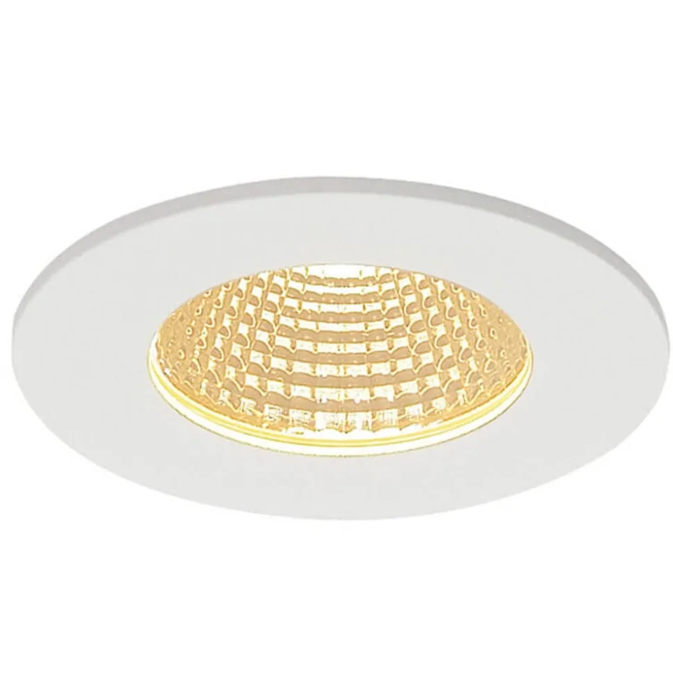 SLV Patta-I LED inbouwlamp, rond, mat wit