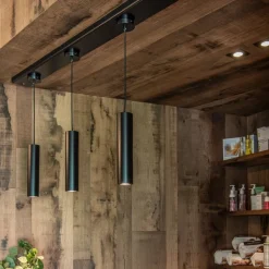 SLV Patta-I LED inbouwlamp hoekig, mat zwart