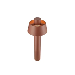 SLV Photoni 75, roestkleurig, aluminium, hoogte 75 cm