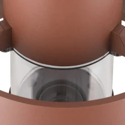 SLV Photoni 45 sokkellamp, roestkleurig, aluminium, hoogte 45 cm