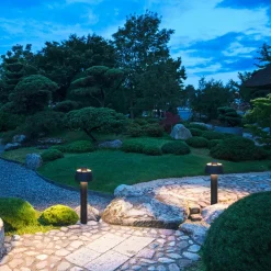 SLV Photoni 75, zwart, aluminium, hoogte 75 cm