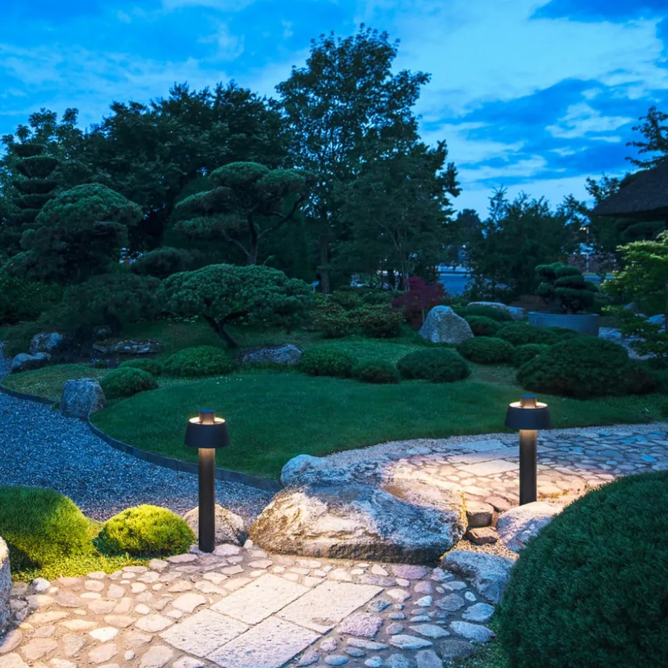 SLV Photoni 75, zwart, aluminium, hoogte 75 cm