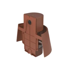 SLV Photoni wandlamp, roestkleurig, aluminium, breedte 25 cm